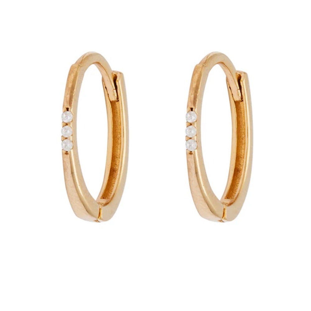 Elegant Gold Hoop Earrings